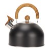 2.5L Stainless Steel Kettle Rustproof Prevent Scalding Whistling Teapot Tea