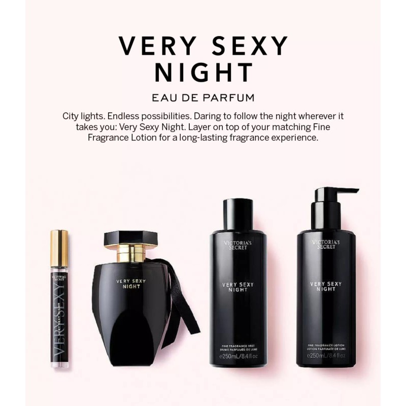 Victoria's Secret Very Sexy Night Floral Warm Mist 8.4 Fl