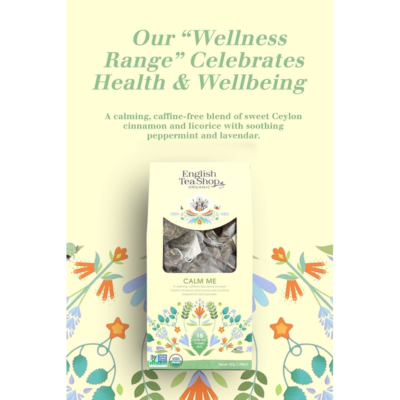 English Tea Shop Organic Calm Me Loose Leaf, 56 g,