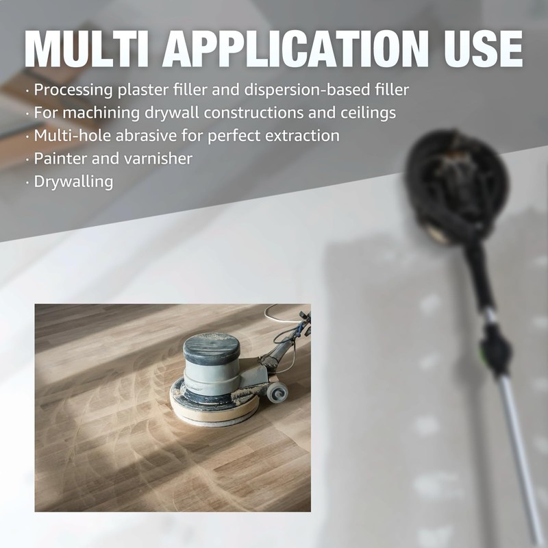 225mm Porous 120 Grit Sanding Discs Hook and Loop Sanding