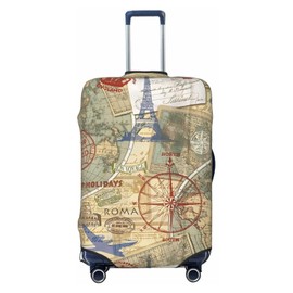 HHSDHSJD Suitcase Covers for Luggage,Luggage Cover for Suitcase Tsa Approved Protector, Elastic Anti-scratch Suitcase Protector for Luggage Fit 29-32 Inch Luggage