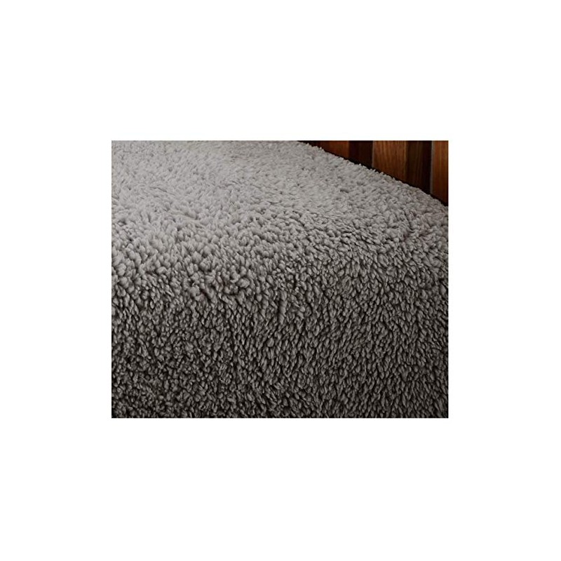 Glamptex Deep 30CM Teddy Bear Fur Sherpa Fleece Fitted Sheet,