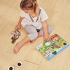 Farm Animals Sound Puzzle, Wooden Chunky Puzzle for Toddlers and