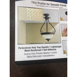 Homax Ceiling & Wall Patch, 6" x 6" Perforated Aluminum, (LB-7)