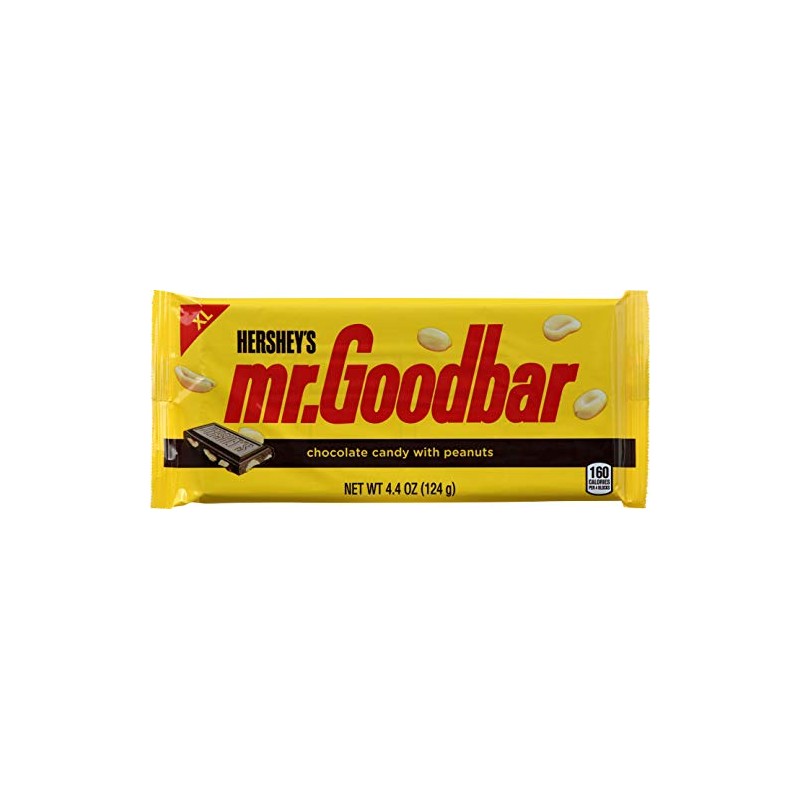 Hershey's Mr. Goodbar Milk Chocolate & Peanuts Candy Bar -