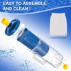 POOLAZA Pool Leaf Canister for Pool Vacuum, Professional Pool Leaf