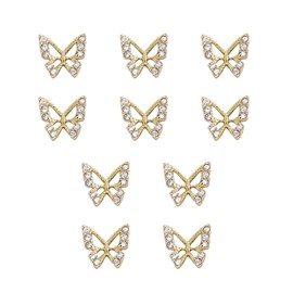 Nail Gems, Butterflies Glitter Nail Designs - Charm, Manicure Jewelry for Women Decoration Craft Jewelry
