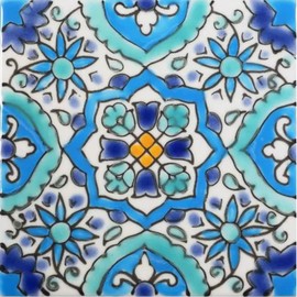 Casablanca Market MT014 Mediterranean Ceramic Utica Decorative Tile