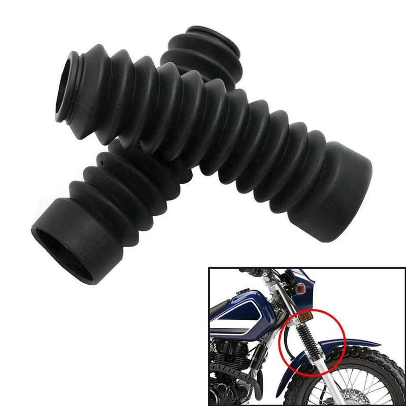 Alpha Rider Left and Right Set 1.18inx1.97inx6.89in Front Fork Cover