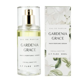 Hair Perfume for Women, Summer Lightweight Long Lasting Fragrance Mist - 3:7 Hydrating Serum Alcohol Free Formula, Argan Oil Scented Hair Spray with Keratin & Elastin (Gardenia Grace) 2.7 fl oz