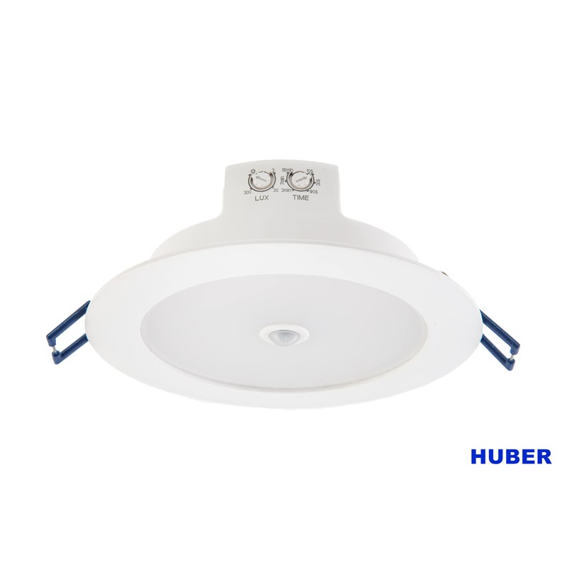 HUBER Downlight [11W 1200lm] with PIR Motion Sensor 360° I