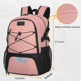 Goloni Soccer Backpack,Basketball Backpack with Ball Compartment & Shoe Compartment,Backpack for Basketball,Soccer, Football, Volleyball, Swim, Gym, Travel