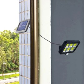 Commercial Solar Street Flood Light LED Lamp Outdoor Area Dusk To Dawn Wall Lamp