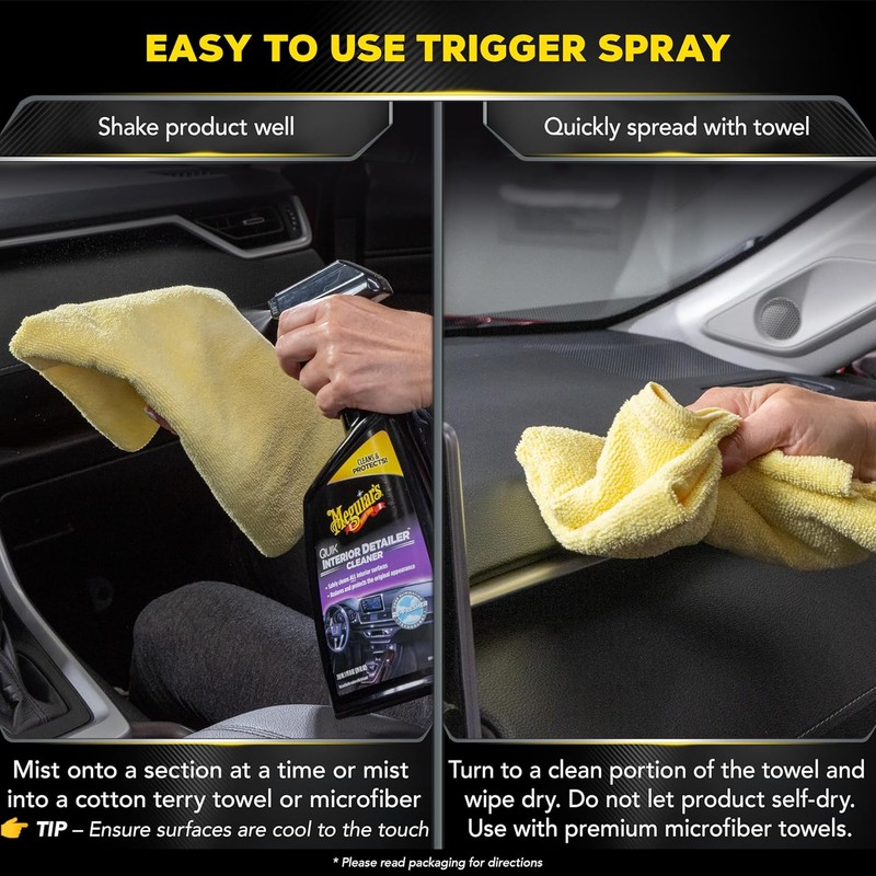 Meguiar's G13624SP Quik Interior Detailer Blanco 24oz