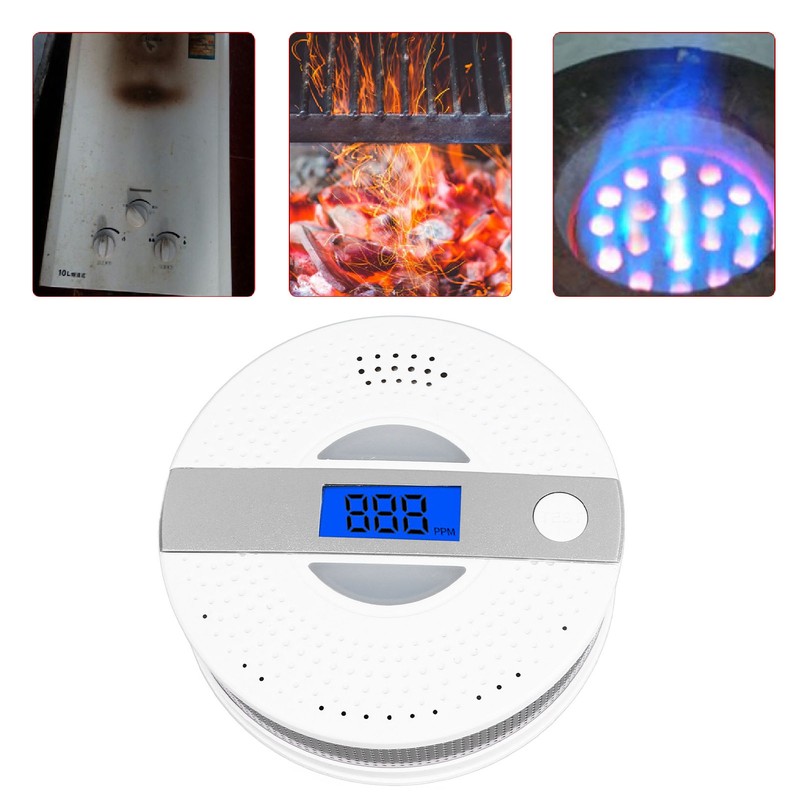 CO Alarm Dual Function Immediate Response High Sensitivity Reliable Smoke