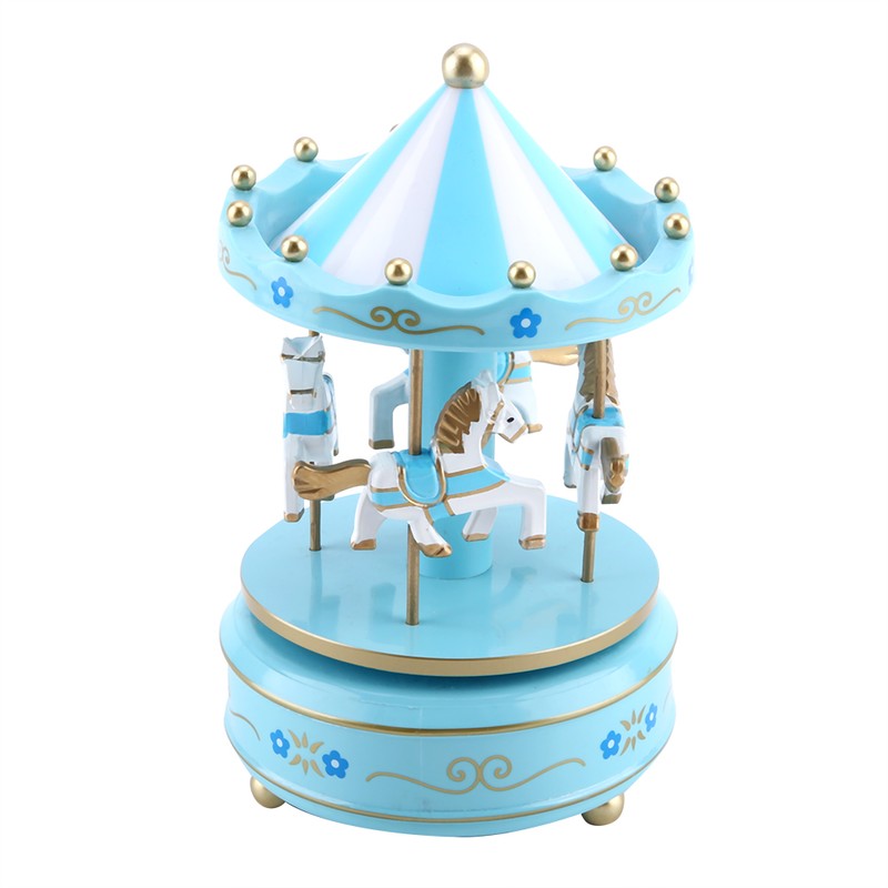 Merry GO Round Music Box Carousel Gift Christmas Wedding Birthday