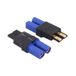 OliRC 2pcs Male Traxxas TRX to Female EC5 Connector Adapter(C113-2)