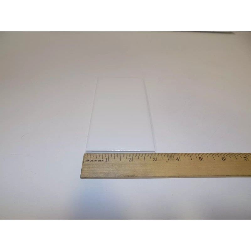 Daltile Company Arctic White: 3"x6" Glossy Ceramic Subway Tile ONE