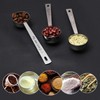 2 x Coffee Spoons, Scoops, Stainless Steel, 15 ml &