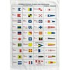 Half a Donkey International Code of Signals (Maritime) large cotton
