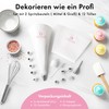 EDELHAUS Premium Icing Bags Set of 2 (17 Pieces) -