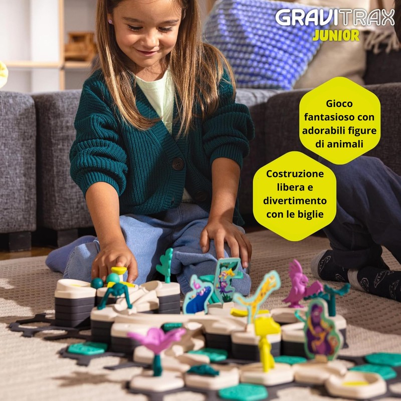 Ravensburger - GraviTrax Junior Element My Trap: Ingoia e rilascia