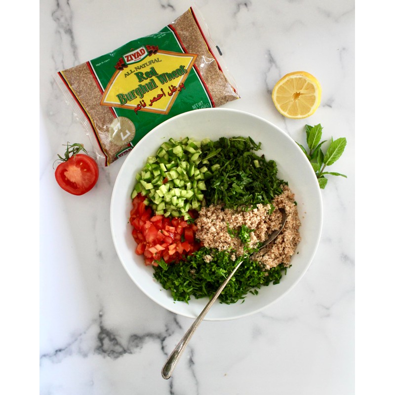 Ziyad Red Wheat Bulgur – Fiber-Rich Whole Grain, Nutty Flavor