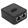 Gigabit Network Switch, RJ45 CAT6 2 Ports Network Switch Splitter