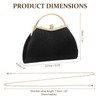 SUIKIHUM Luxury Evening Bag Clutch Purse for Women, Sparkle Rhinestone