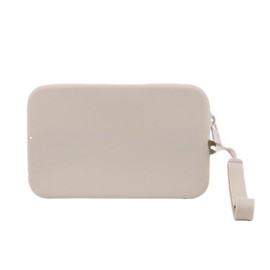 Organizador rectangular de silicona para cartera, organizador de cosméticos, bolsa de lavado impermeable. Esta bolsa de maquillaje puede contener pinceles de maquillaje, lápices labiales, sombras de
