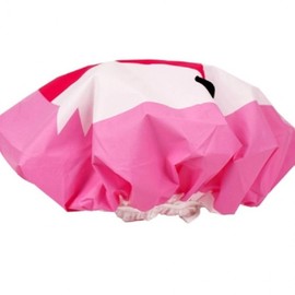 Cute Shower Hair Cap for Adults Fox Design 5ea