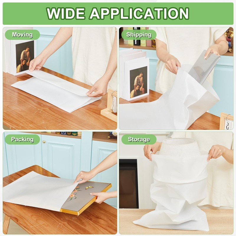 10 Pcs 30 x 40 Inch Extra Large Foam Pouches,