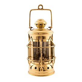 Nautical Lamps - Brass Masthead Lantern - 10.5" - Oil Lantern