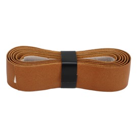 Tennis Racket Grip Tape Leather Badminton Racket Overgrip Tape Replacement for Outdoor Playground Gym Brown