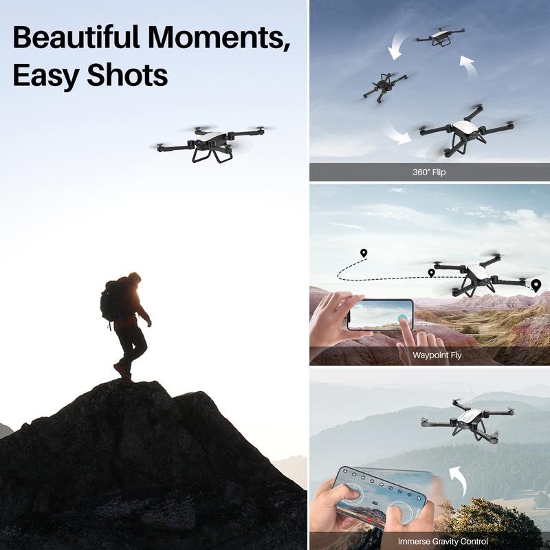 SIMREX X900 Drone Optical Flow Positioning RC Quadcopter, Altitude Hold