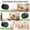Smart Fingerprint Door Knob for Bedroom, Biometric Door Lock with