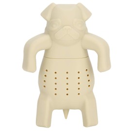 Filtro de Té, Infusor de Té Reutilizable en Forma de Perrito de Silicona con Múltiples Agujeros para Hogar y Oficina