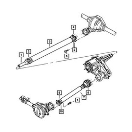 Mopar Performance 5015109AA MOPAR Bolt
