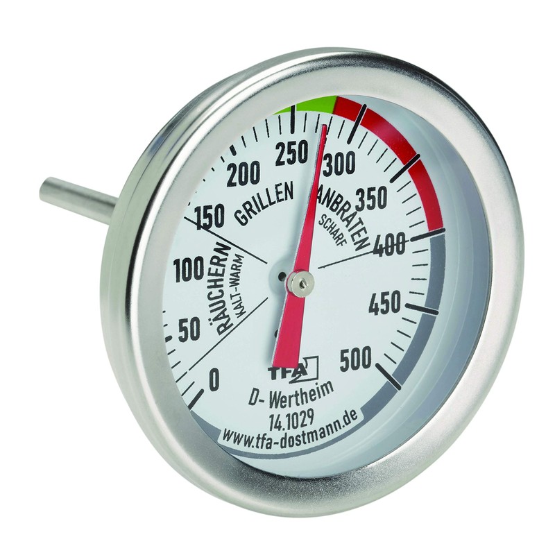 TFA Dostmann 14.1029 BBQ Thermometer For Measuring The Cooking Chamber