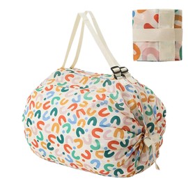 Reusable Shopping Bags,Supermarket Grocery Bag | Portable Handbags Reusable Tote Carrier for Work Travel Shopping Supermarket