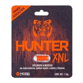 Hunter Xnl Suplemento Alimenticio 500mg 1 Cápsula                                                                                                     