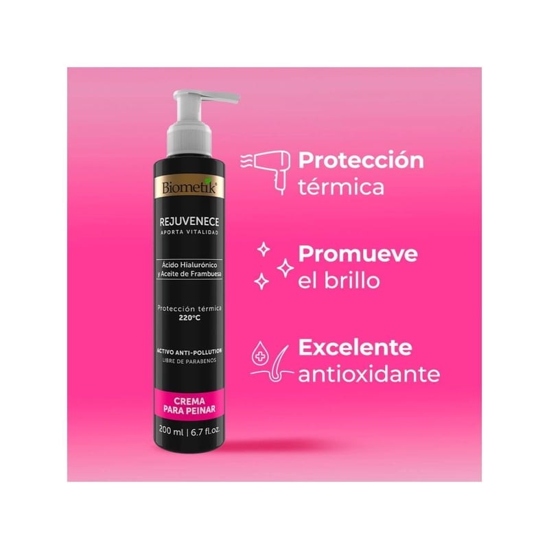 Crema para peinar Biometik Rejuvenece biometik crema para peinar rejuvenece