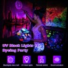DJPTYGCK 2 in 1 Glow Party Black Light Disco Ball
