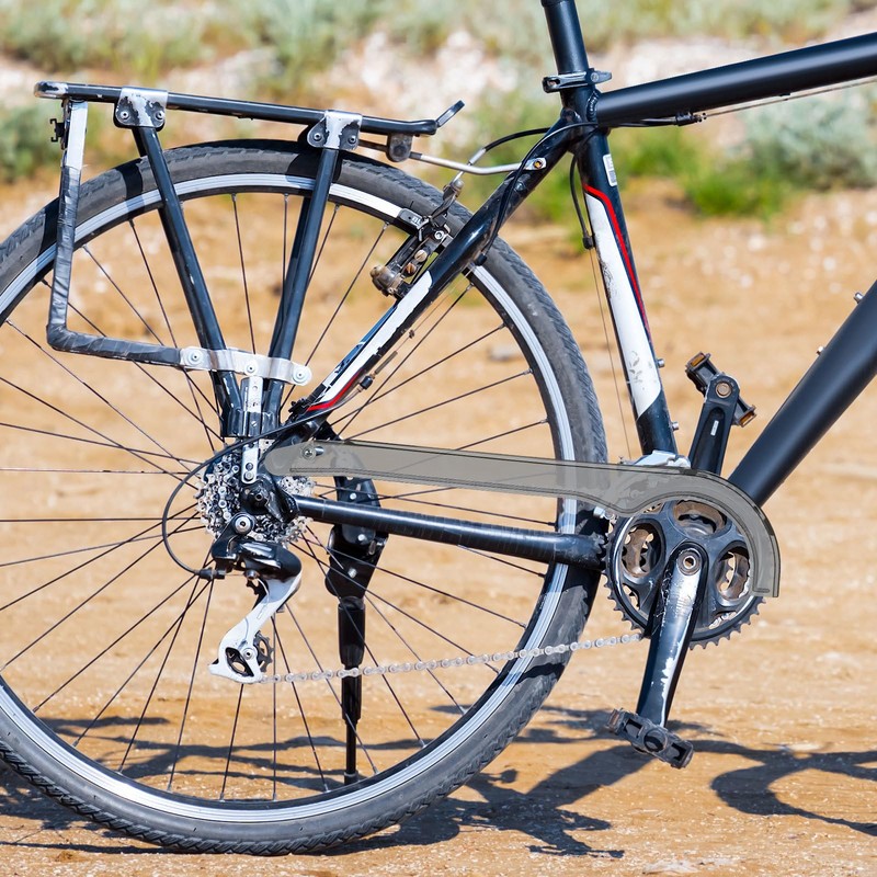 NUOBESTY Bicycle Chain Guard Cover for Mountain and Road Bikes
