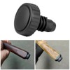 Durlo 3Pcs Cue Butt Protectors Pool Cue Bottom Cover Rubber
