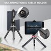 Multifunctional Tablet Holder Tablet Clamp Tripod Adapter Bracket 16cm-23.5cm Adjustable