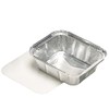 Papstar 25 SCHALEN ALU MITEINLEGEDECKE