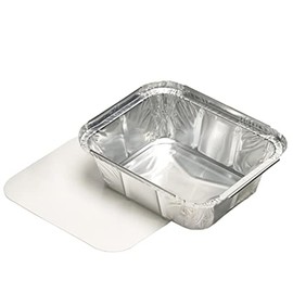 Papstar 25 SCHALEN ALU MITEINLEGEDECKE