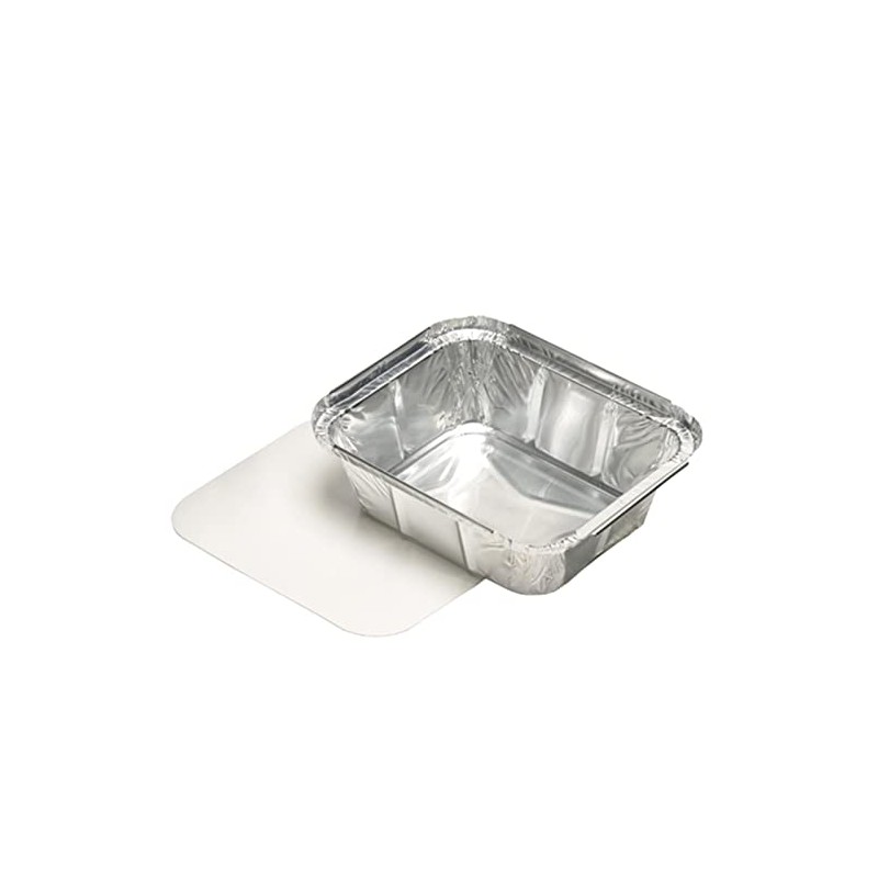 Papstar 25 SCHALEN ALU MITEINLEGEDECKE