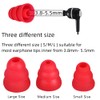 SNHTLS 9 Pairs Triple Flange Earbud Tips Earbud Tips Replacement